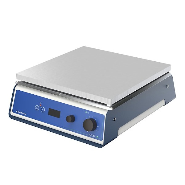 Cole Parmer Digital Stirring Hot Plate, Metal, 30x30cm, 230 VAC 0480778 - main